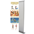 24" Stratus Retractor Opaque Fabric Replacement Graphic